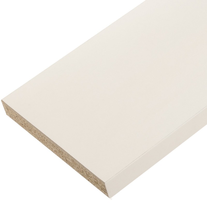 Plan de travail stratifié blanc