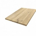 Plateau chêne massif pleines lames 1200 x 800 x 25 mm