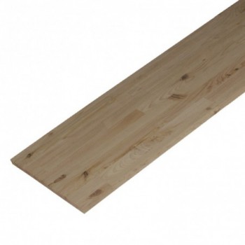 Plateau pin maritime massif lamellé collé abouté 1500 X 650 X 36 mm - FSC 100%.