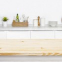 Plateau sapin massif lamellé collé abouté 1450 x 800 x 28 mm.