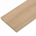 Plan de travail stratifié chêne clair 1850 x 610 x 28 mm - PEFC 75%