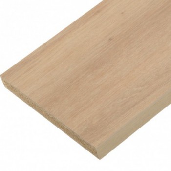 Plan de travail stratifié chêne 2770 x 640 x 38 mm - PEFC 75%.