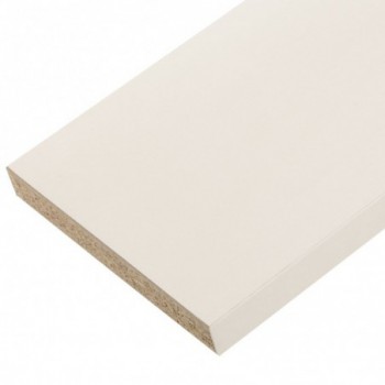 Plan de travail stratifié CPL Blanc 2770 x 640 x 28 mm - PEFC 75% - Gamme Essentiel