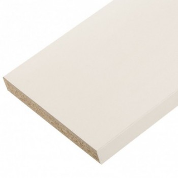 Plan de travail stratifié Blanc 1800 x 600 x 28 mm - PEFC 75% - Gamme Essentiel