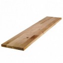 Tablette chêne massif lamellé collé abouté 1200 x 300 x 18 mm - FSC 100%.