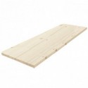Tablette sapin massif lamellé collé abouté 1200 x 200 x 18 mm - FSC 100%.