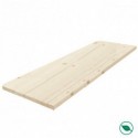 Tablette sapin massif lamellé collé abouté 1200 x 400 x 18 mm - PEFC 70%.