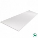 Tablette mélaminé blanc 800 x 400 x 18 mm - PEFC 75% .