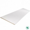 Tablette mélaminé blanc 2500 x 400 x 18 mm - PEFC 75% .