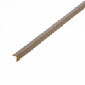 Lot de 16 baguettes angles revêtues taupe 2400 x 21 x 21 mm PEFC 70%
