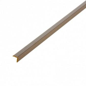 Lot de 16 baguettes angles revêtues taupe 2400 x 21 x 21 mm PEFC 70%