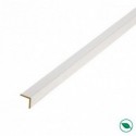 Lot de 16 baguettes angles revêtus frêne blanc 2400 x 22 x 22 mm PEFC 70%