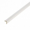 Lot de 16 baguettes angles revêtus frêne blanc 2400 x 22 x 22 mm PEFC 70%