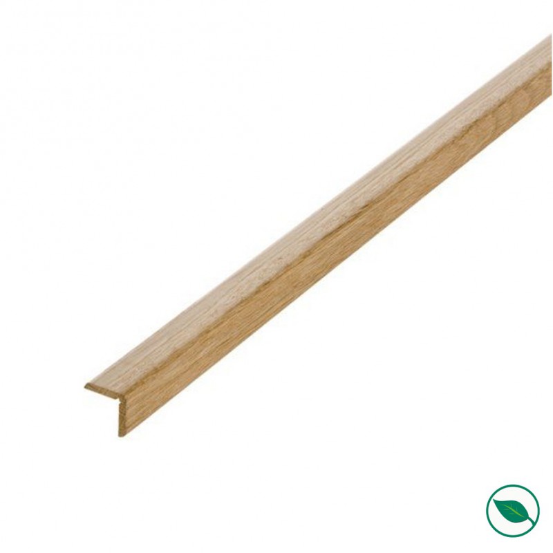 Lot de 20 baguettes angles hêtre massif 2400 x 14 x 14 mm PEFC 70%