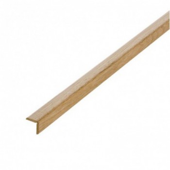 Lot de 20 baguettes angles hêtre massif 2400 x 14 x 14 mm PEFC 70%