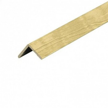 Lot de 16 baguettes angles revêtus bouleau 2400 x 21 x 21 mm PEFC 70%