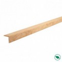 Lot de 20 baguettes angles pin des landes 2400 x 45 x 45 mm PEFC 70%