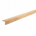 Lot de 20 baguettes angles pin des landes 2400 x 45 x 45 mm PEFC 70%