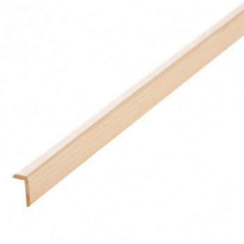 Lot de 24 baguettes angles sapin 2500 x 38 x 38 mm PEFC 70%