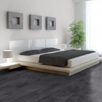 sol stratifié effet parquet  - ép 8mm - Yukon Slate - boite de  11 lames soit 2,28 m2 - H2O FLOOR 1526