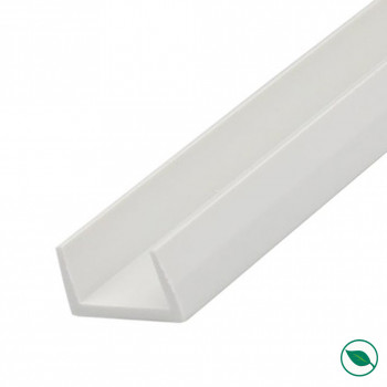 Pack de 10 profils U PVC...