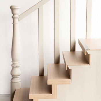 Lot de 2 bandes de chant rénovation d'escalier stratifié colorado 60 x 400 mm .