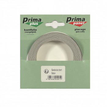 Bande de chant stratifié tablette beton alu 5m long x 42mm de large 23 mm