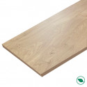 Plateau mélaminé chêne français 1200 x 800 x 18 mm.