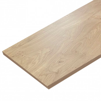 Plateau mélaminé chêne français 1200 x 800 x 18 mm.
