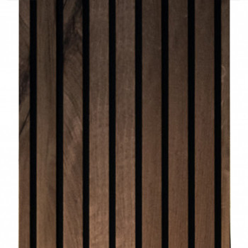 Lot de 2 demi Panneaux mural décoratif lamelles MDF Castle OAK 1250 x 287 x 20 mm-0,72 M2 PEFC 70%