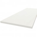 Ilot central stratifié HPL blanc 1600 x 900 x 38 mm FSC