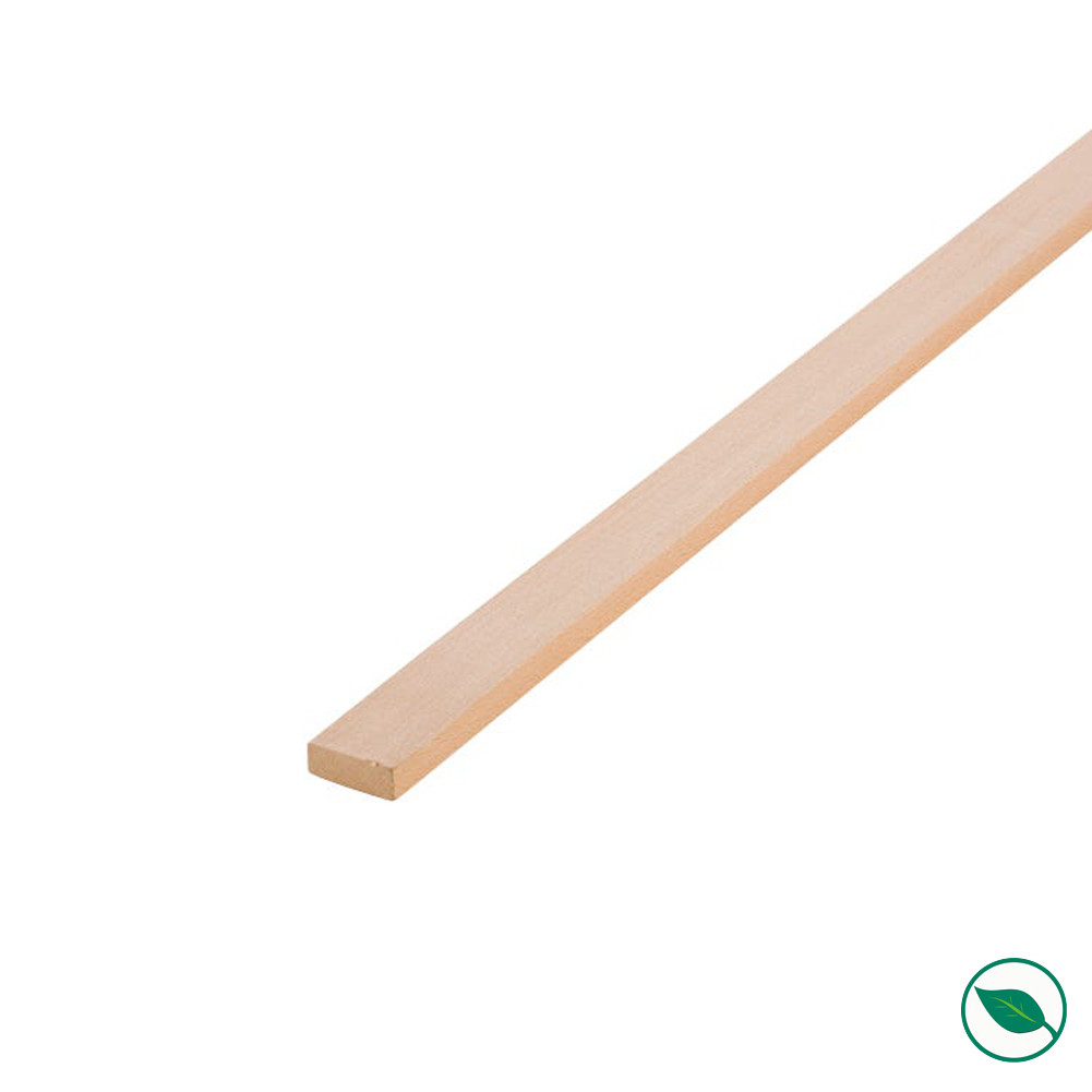 Lot de 10 tasseaux hêtre 2000 x 14 x 22 mm - FSC 100%