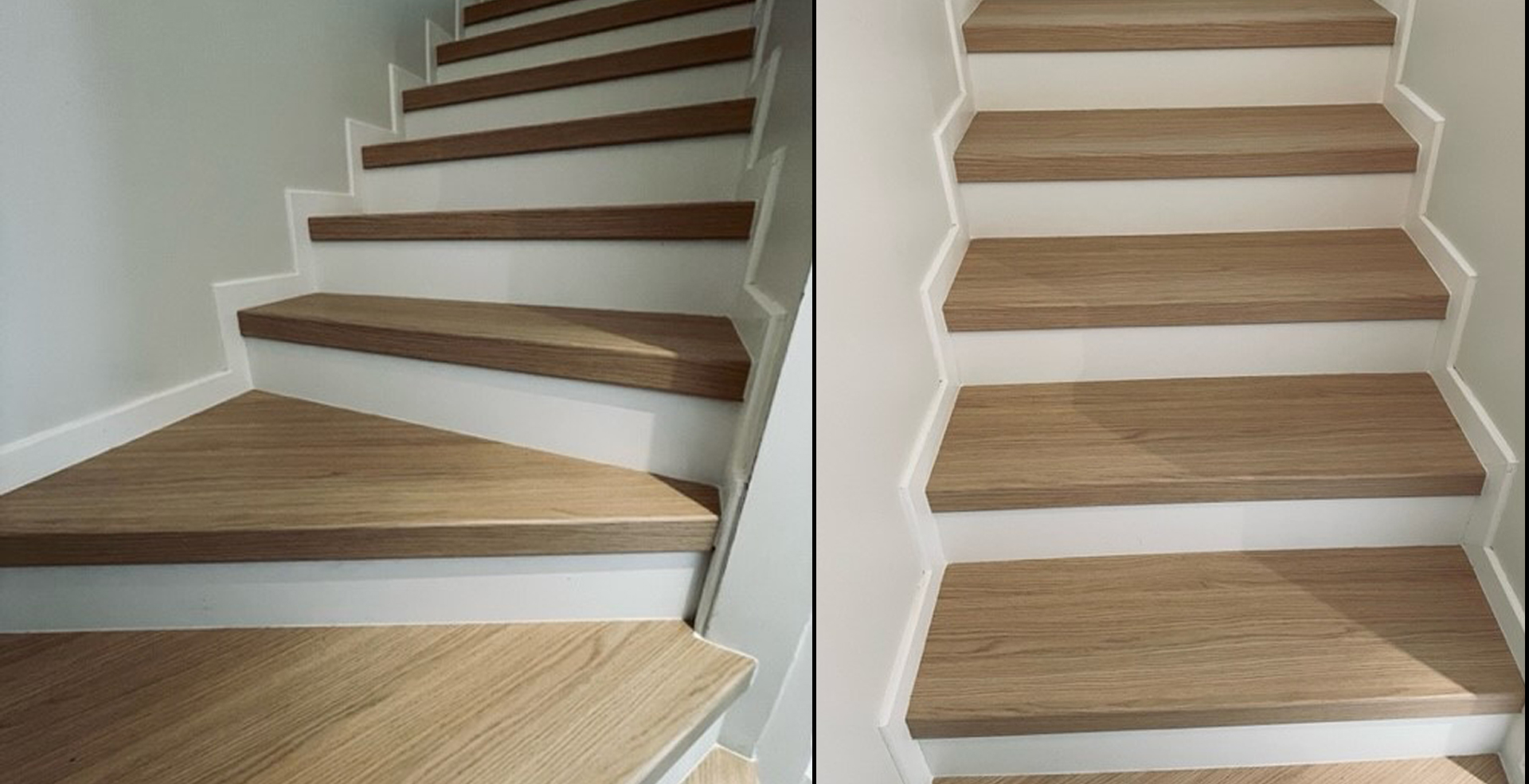 Rénovation d'un escalier dans une maison individuelle