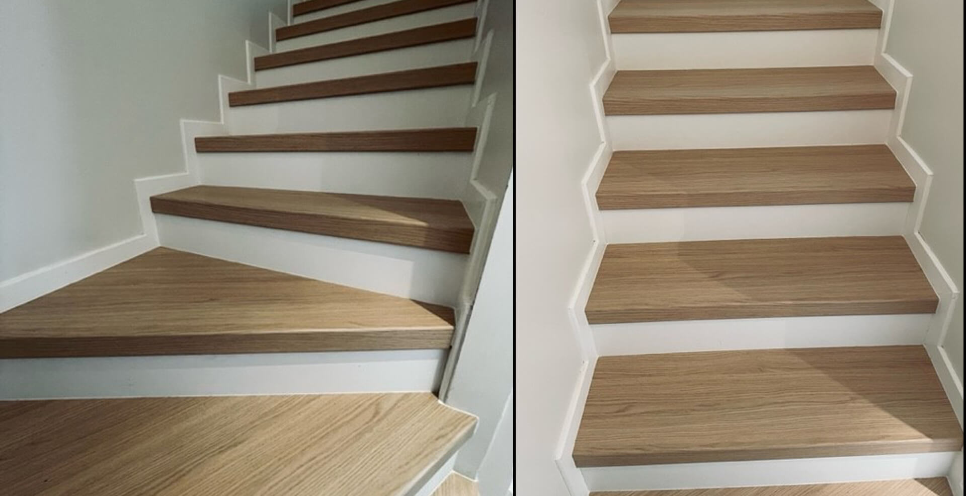 Rénovation d'un escalier dans une maison individuelle